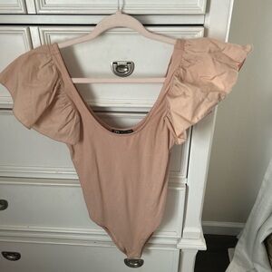 Zara Soft Pink Bodysuit